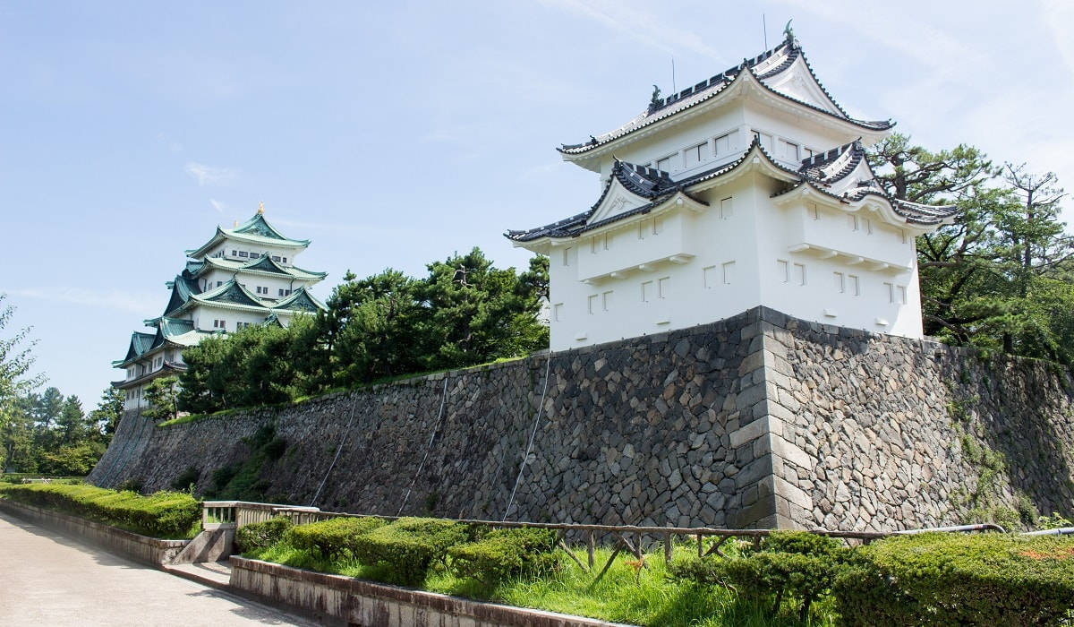 Nagoya Castle & Its Southwest Turret Background