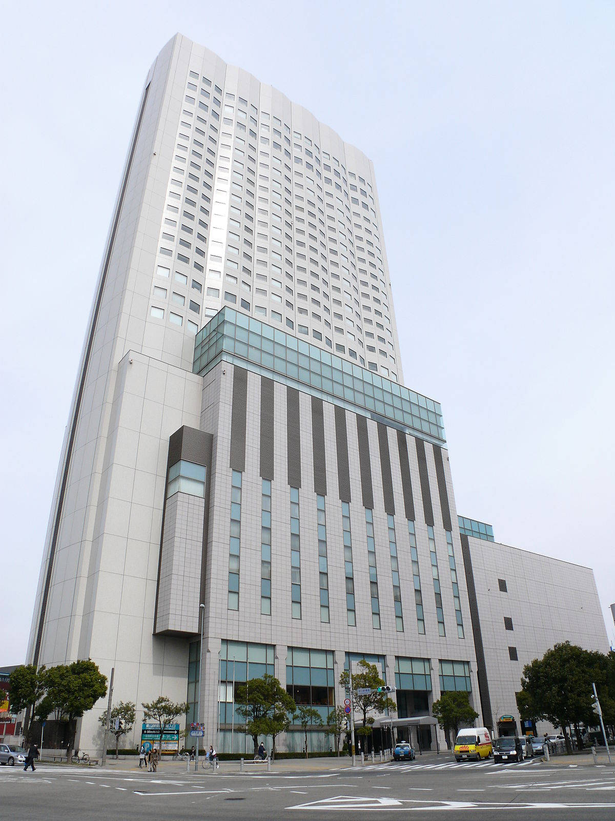 Nagoya White Ana Crowne Plaza Background