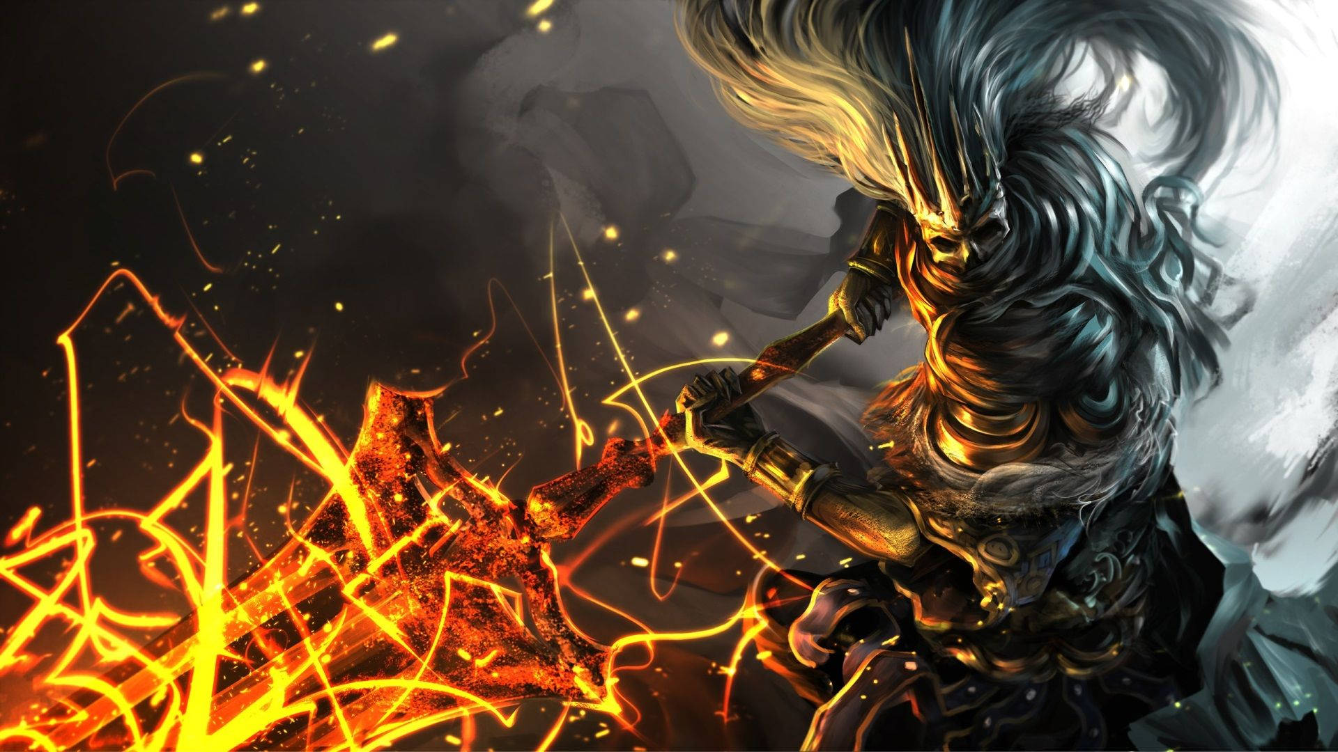Nameless King In Dark Souls 3 Background