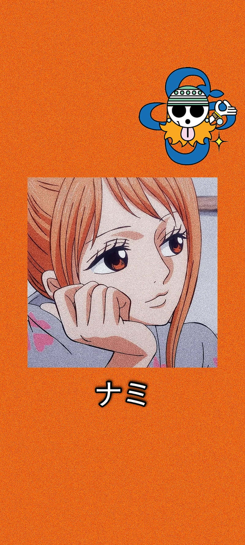 Nami From One Piece Orange Anime