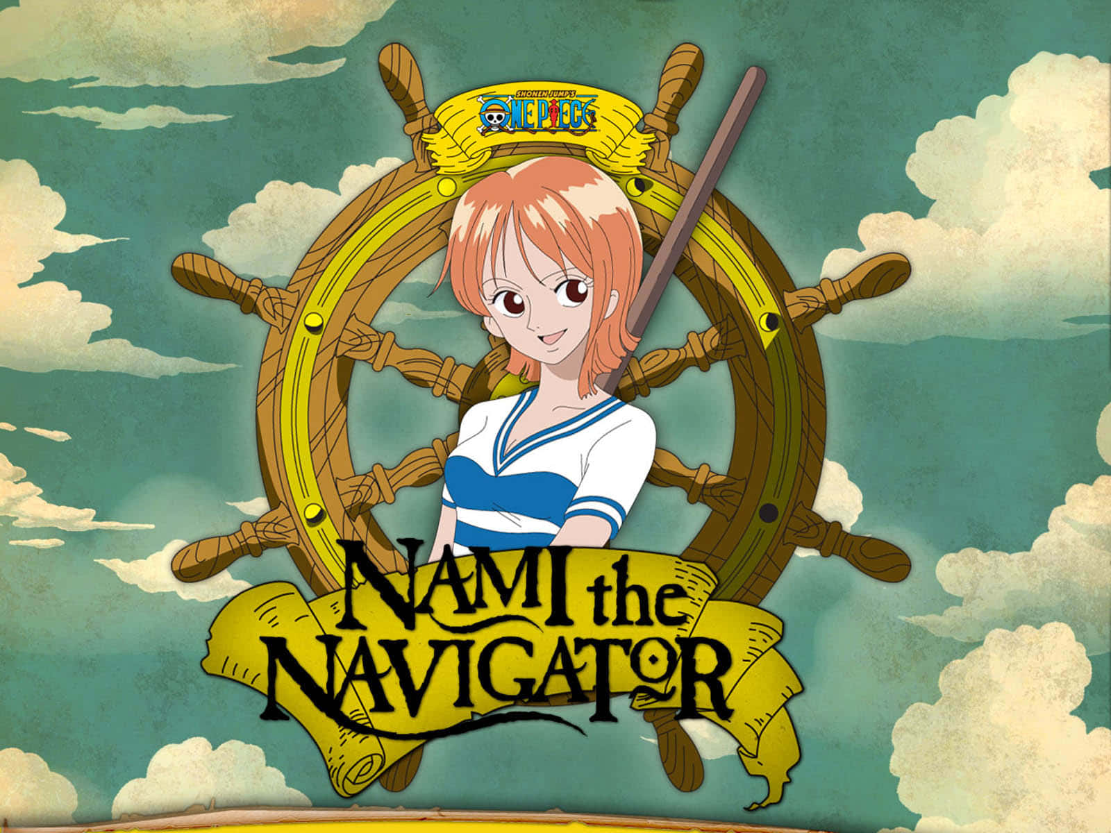 Nami One Piece The Navigator Background