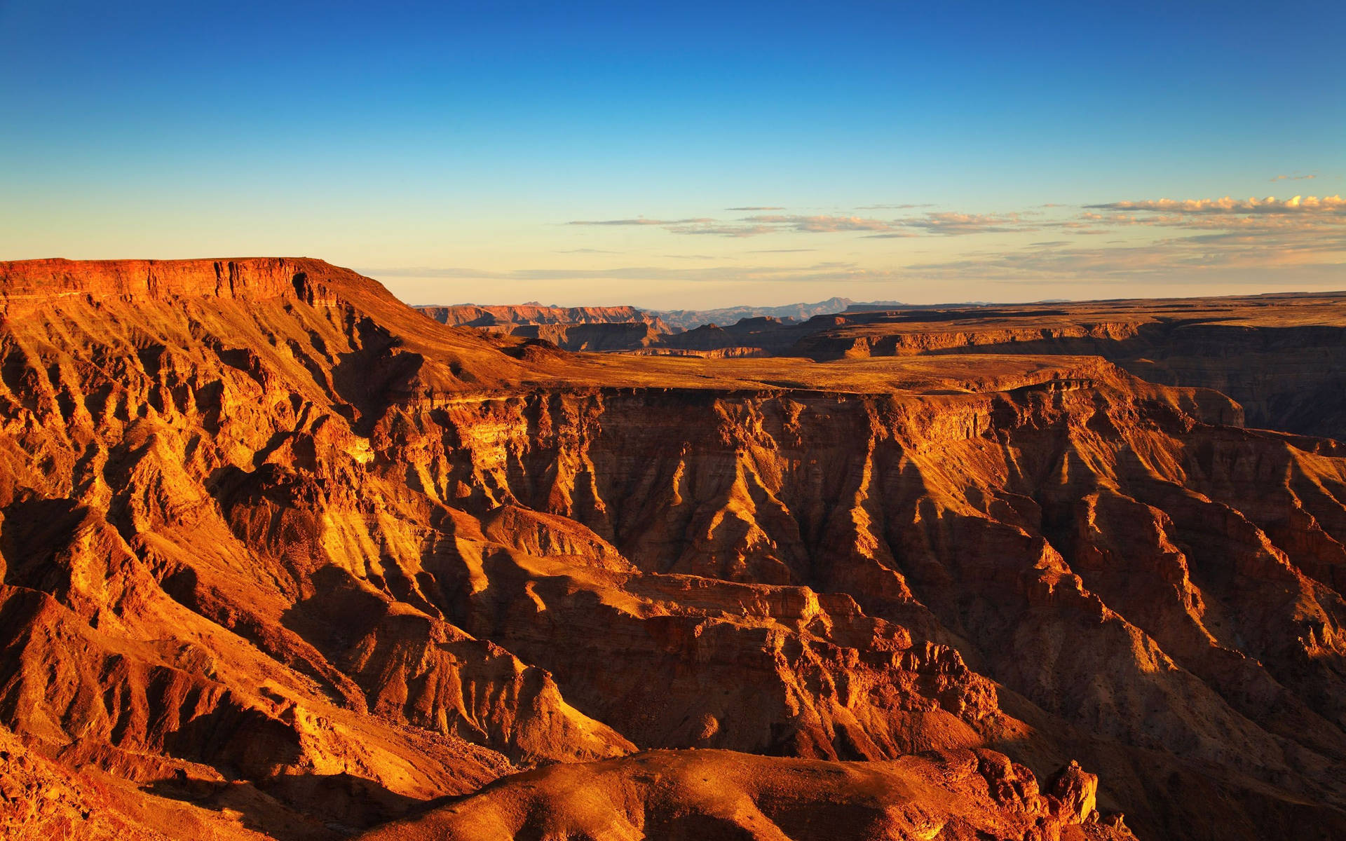 Namibia Fish River Canyon Background