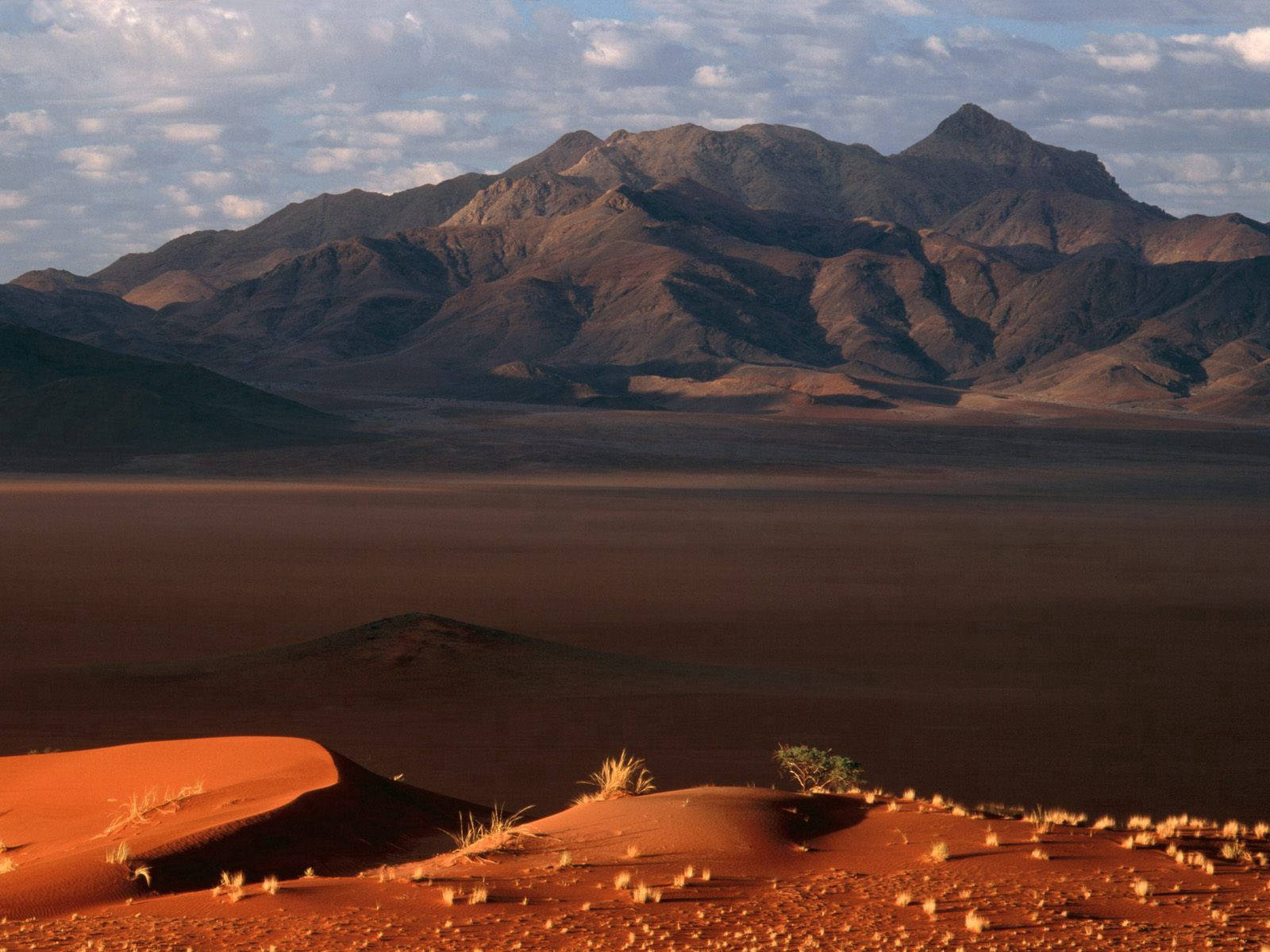 Namibia Namib Desert Mountain Background
