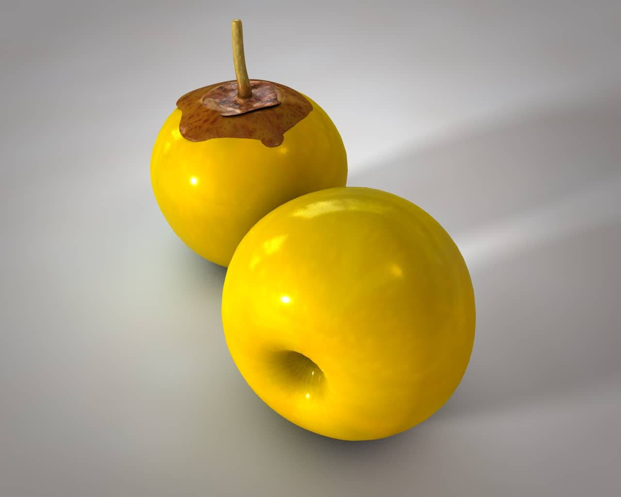 Nance Fruit 3d Model Background