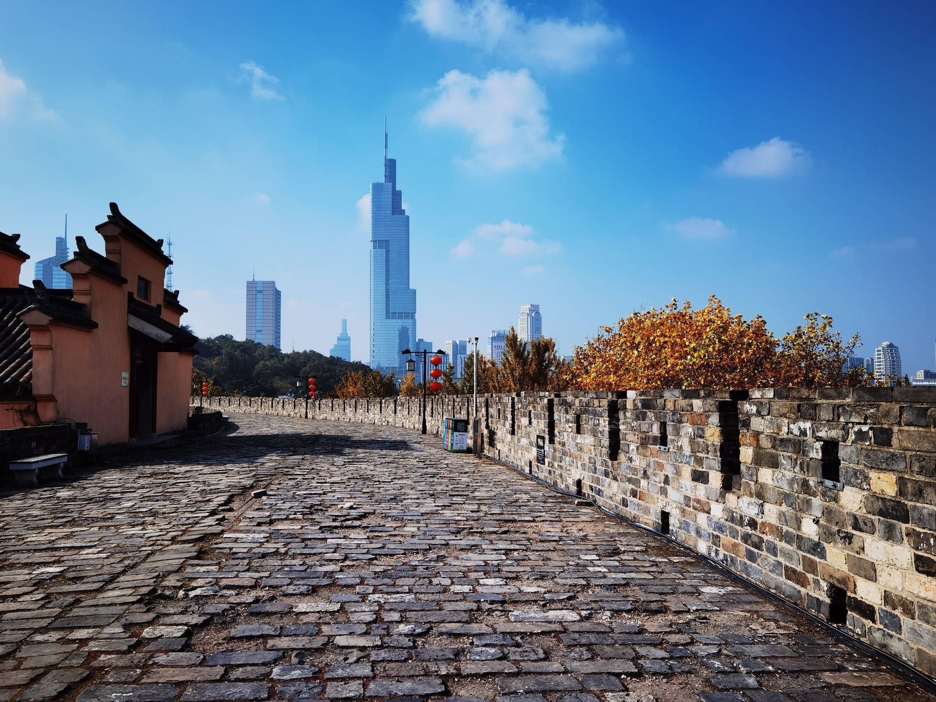 Nanjing City Wall Background