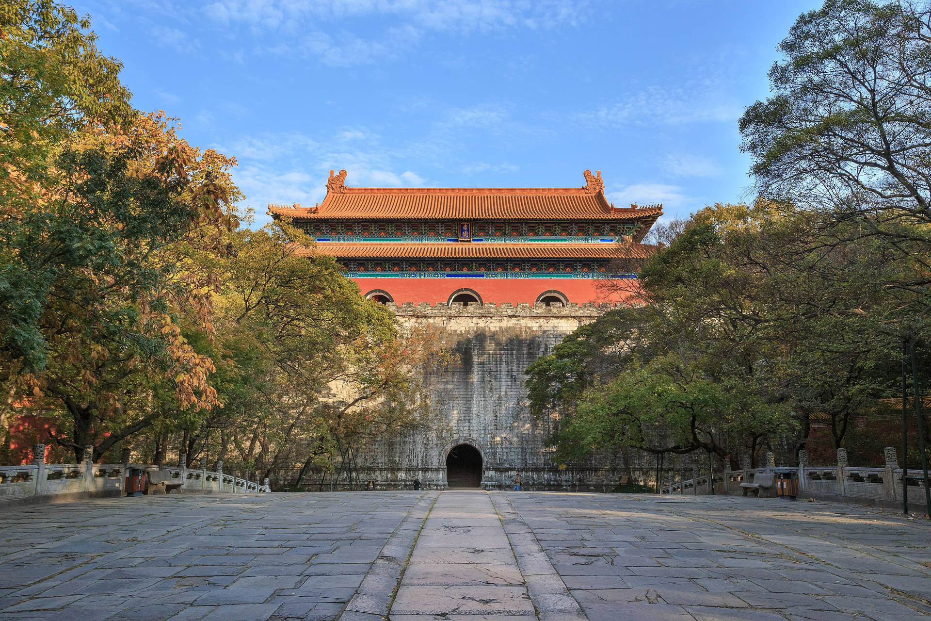Nanjing Ming Palace Background