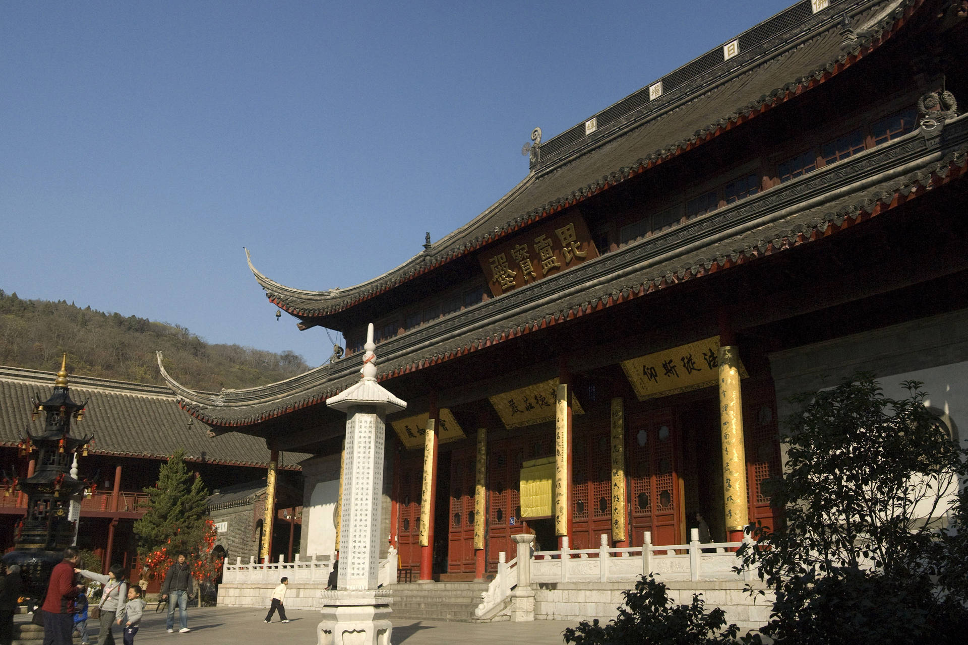 Nanjing Qixia Temple Background