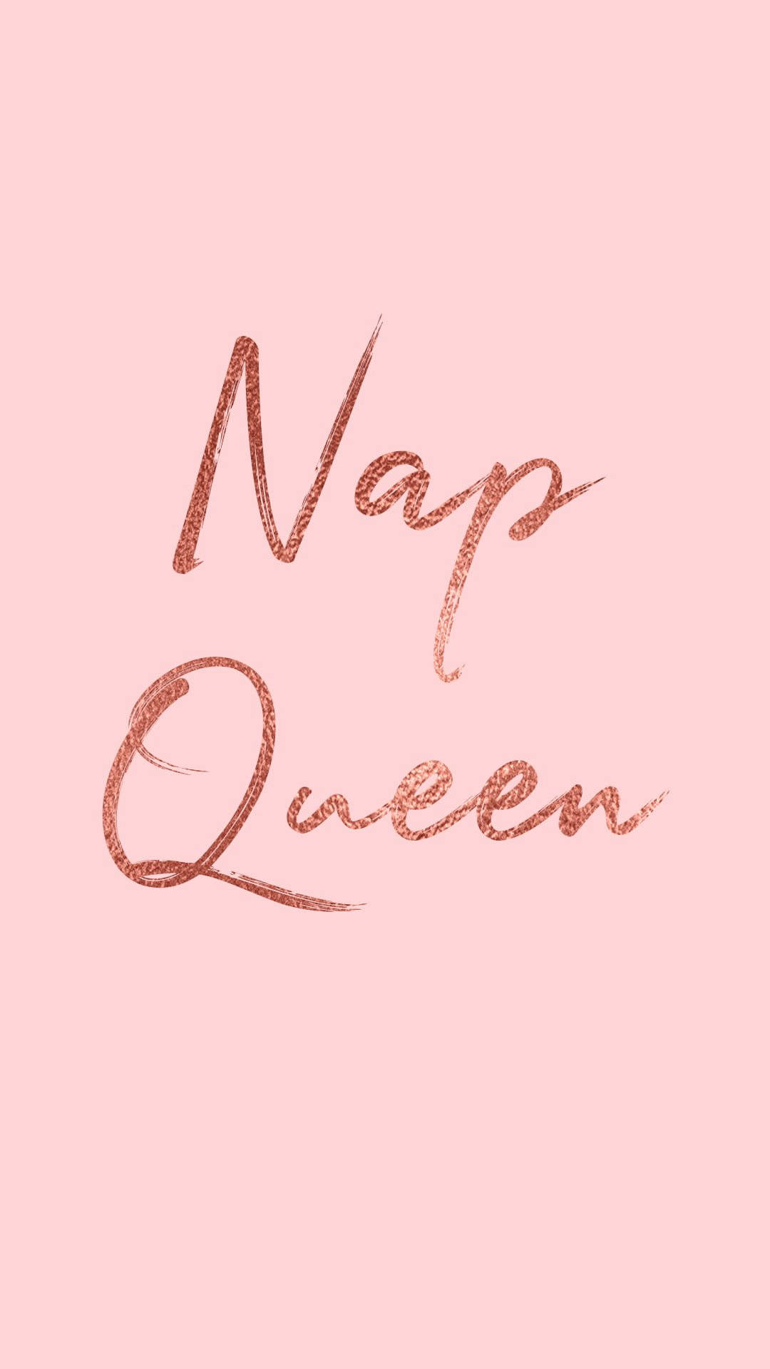 Nap Queen Girly Background