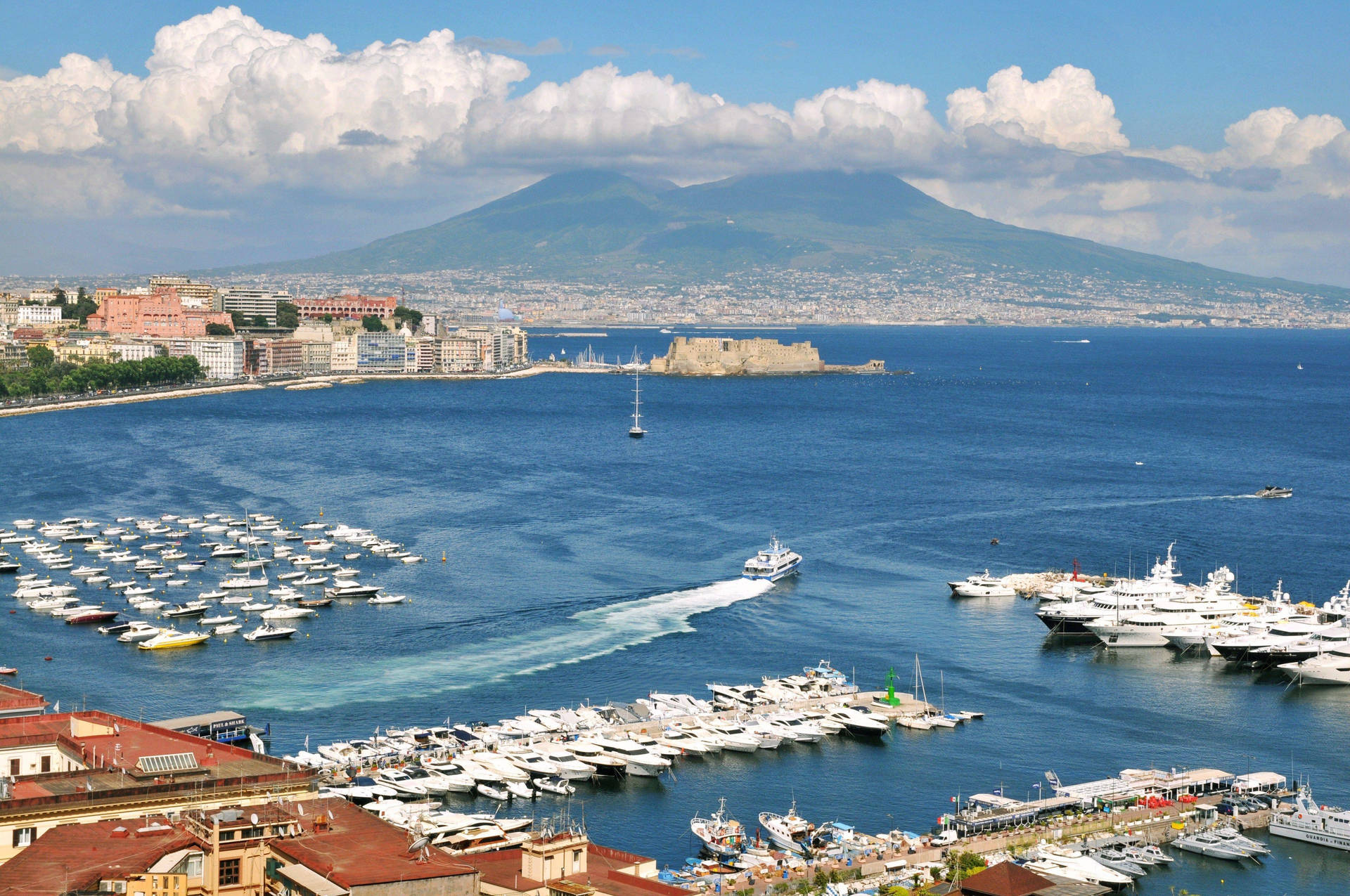 Naples Molo Carlo Piscane Port