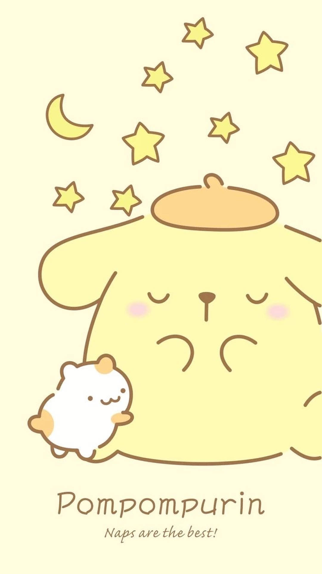 Naps Are The Best Pompompurin Background