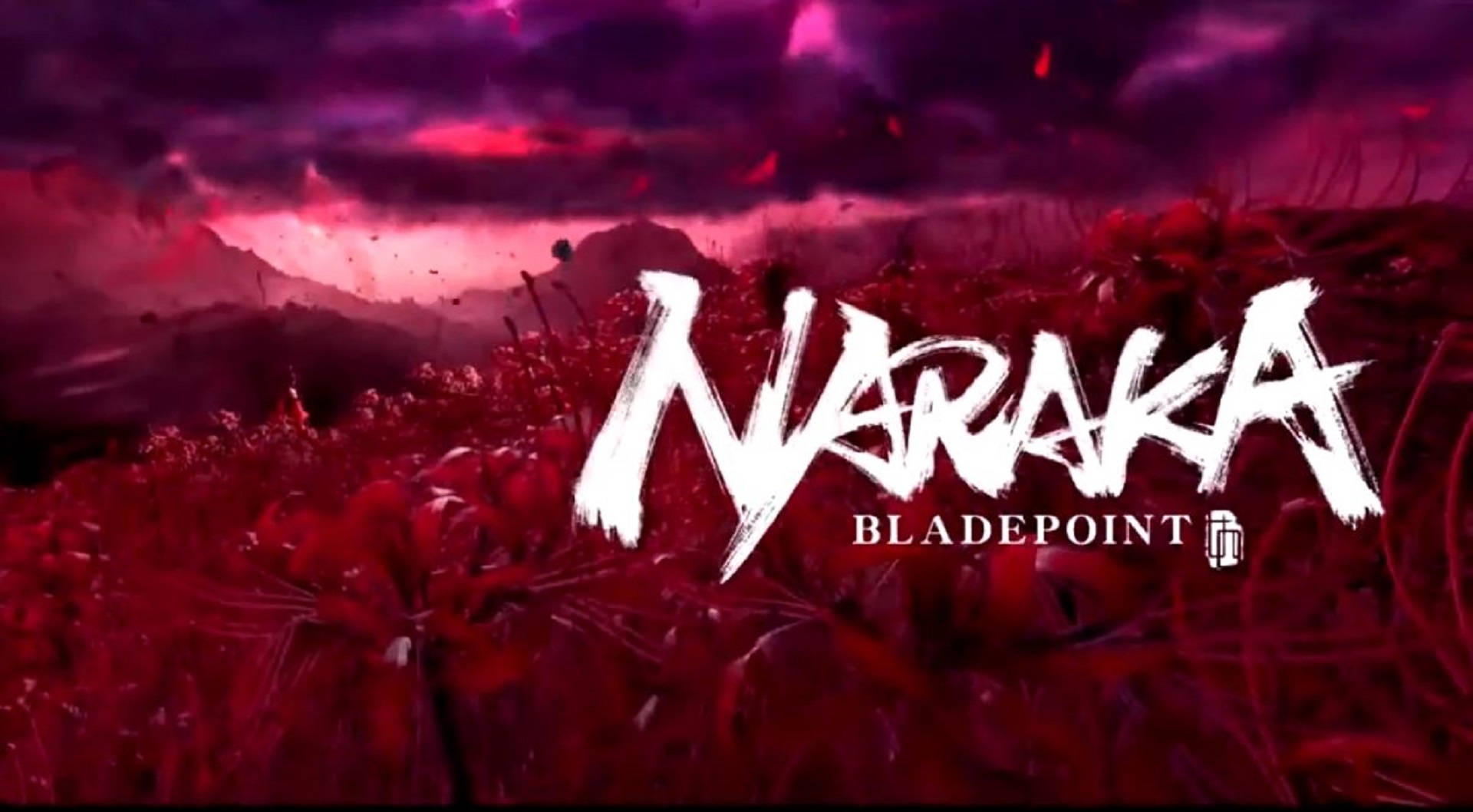 Naraka Bladepoint Cover In Red Aesthetic Background