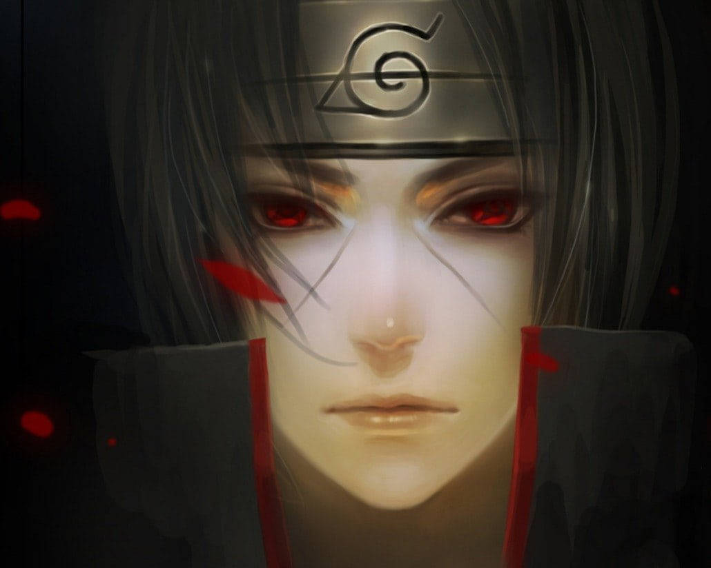 Naruto 3d Itachi Face Background