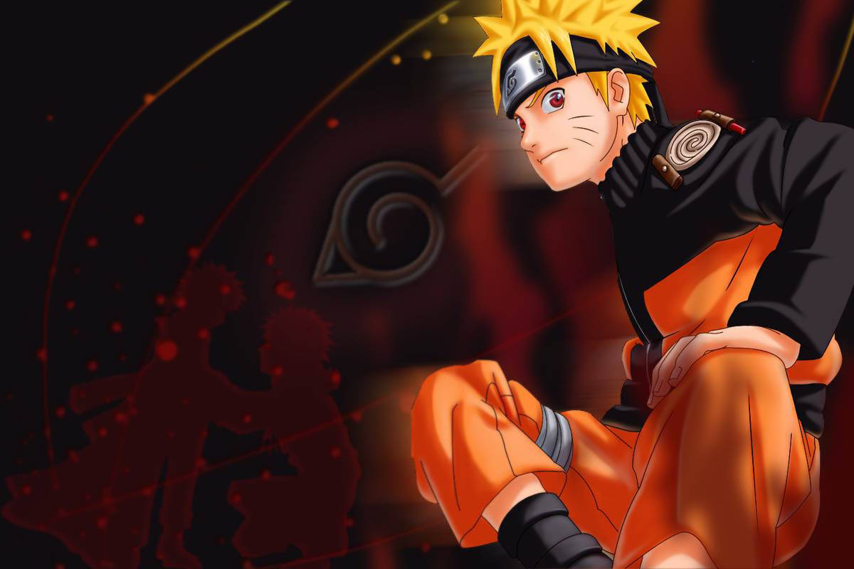 Naruto 3d Konoha Illustration Background