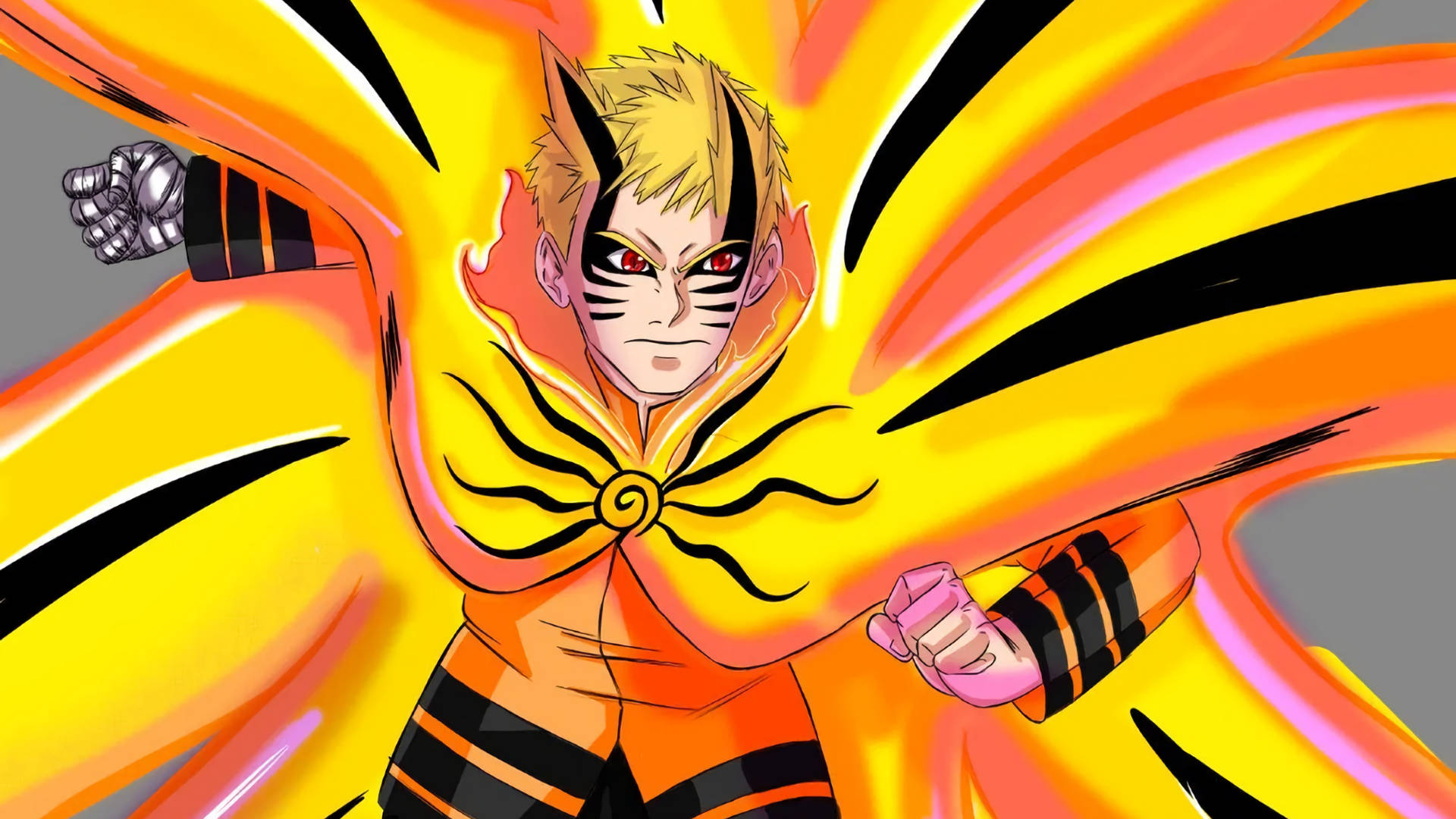 Naruto 4k Baryon Mode Background