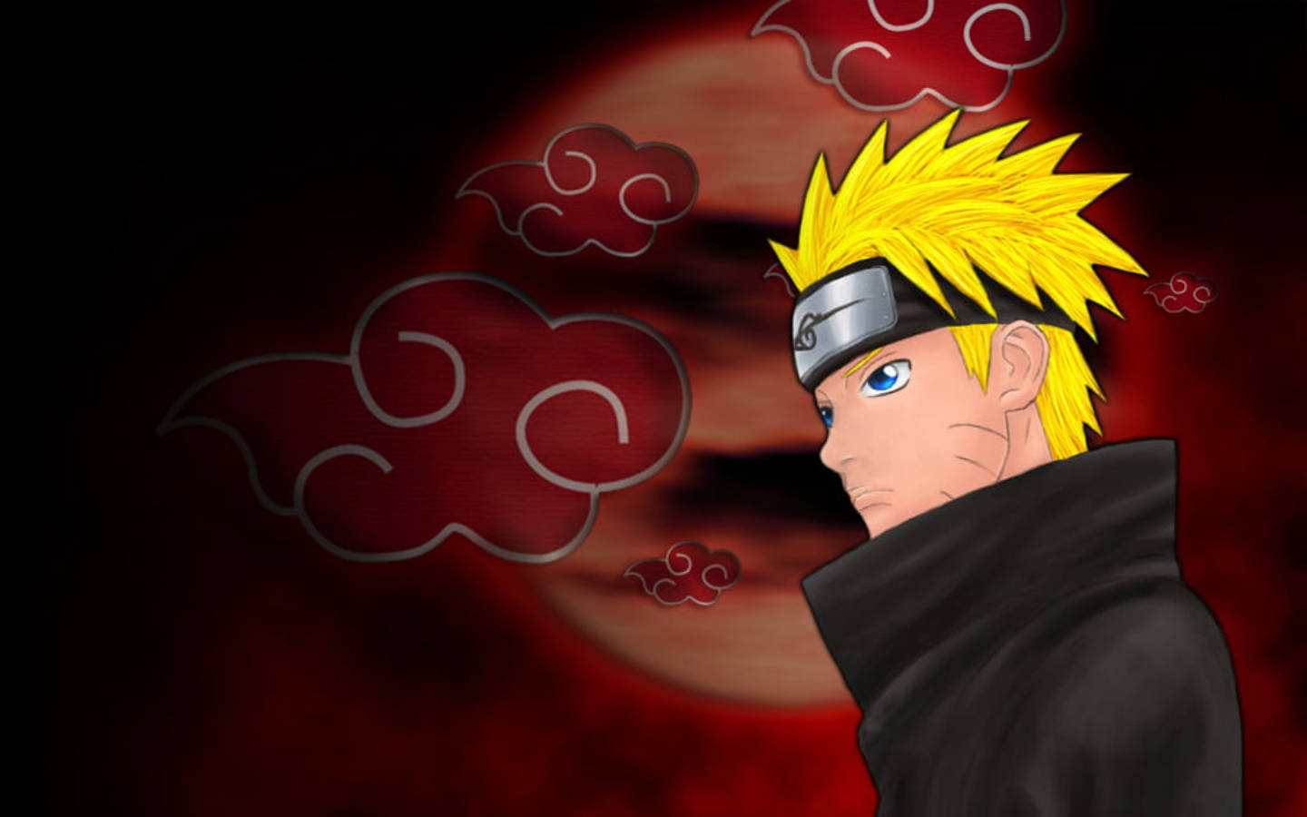 Naruto Akatsuki Cloud Iphone Background