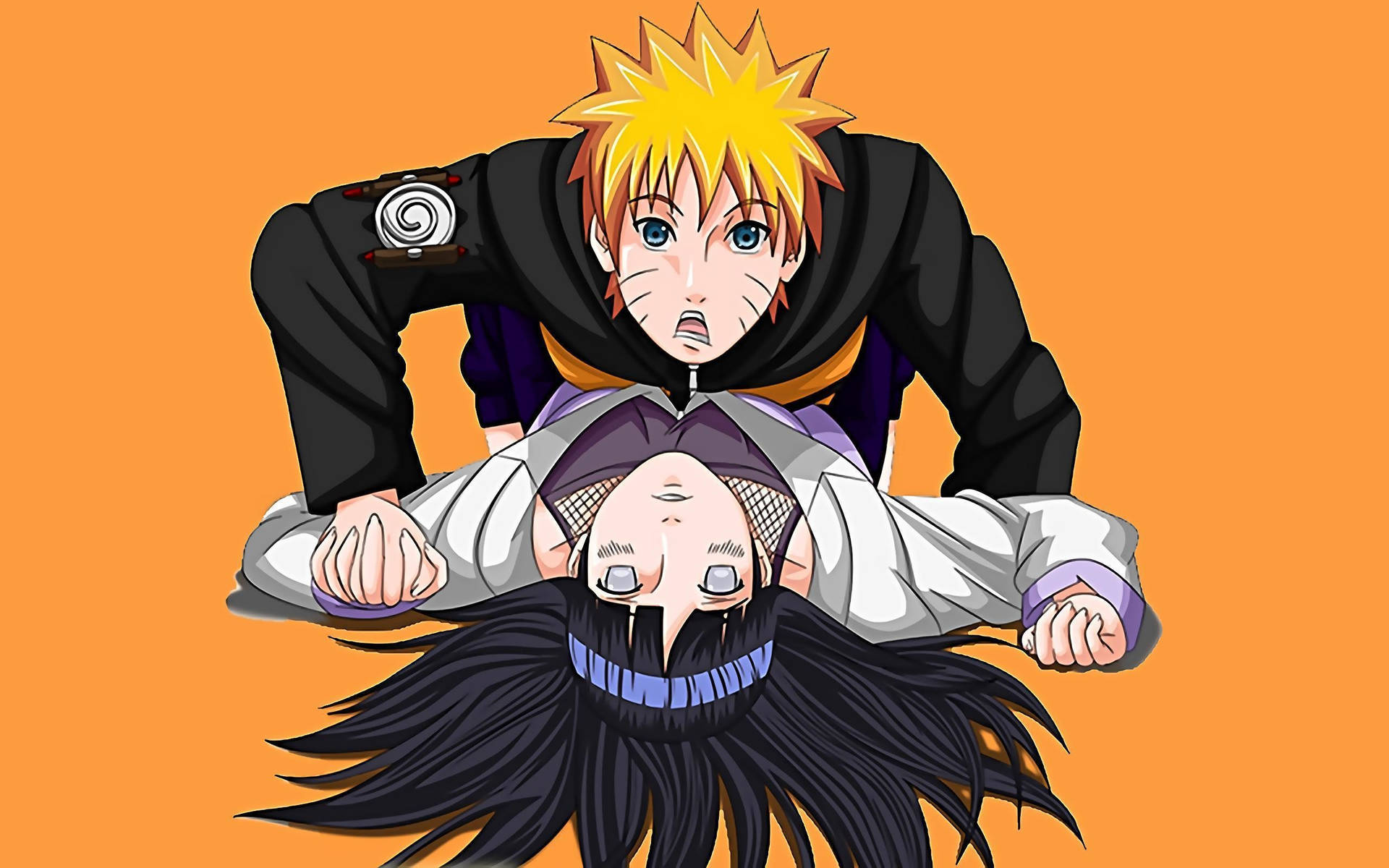Naruto And Hinata Anime Art