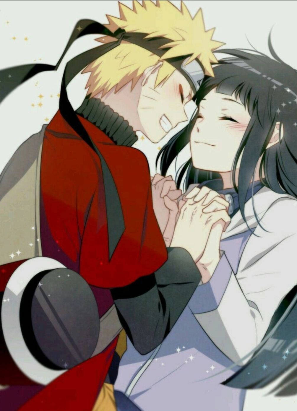 Naruto And Hinata Smiling Background