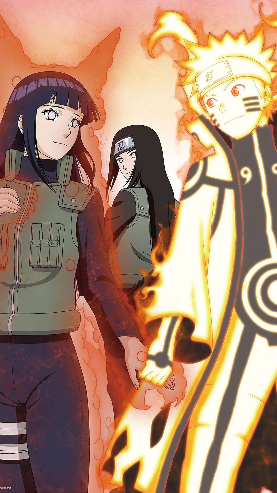 Naruto And Hinata With Neji