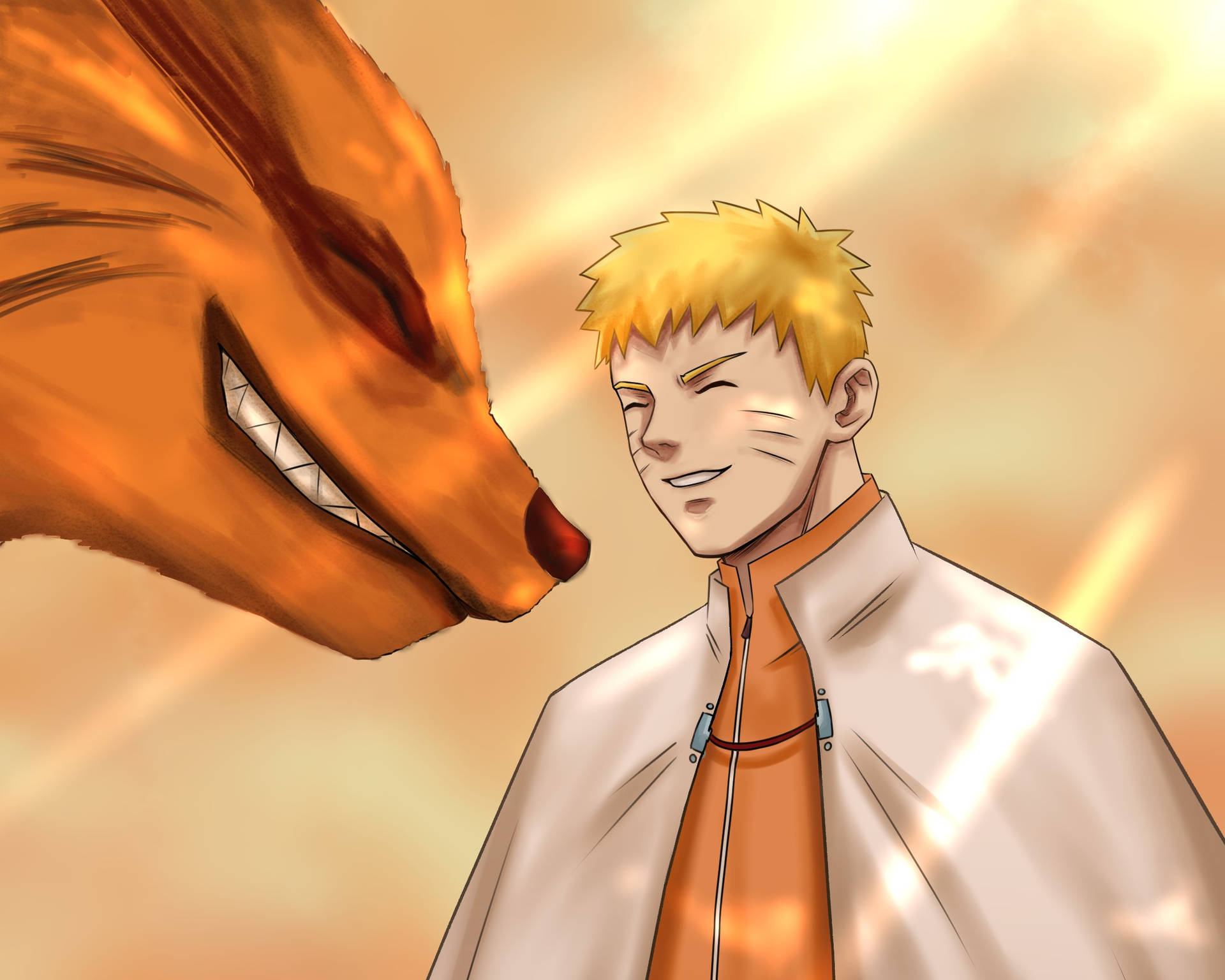 Naruto And Kurama Final Form