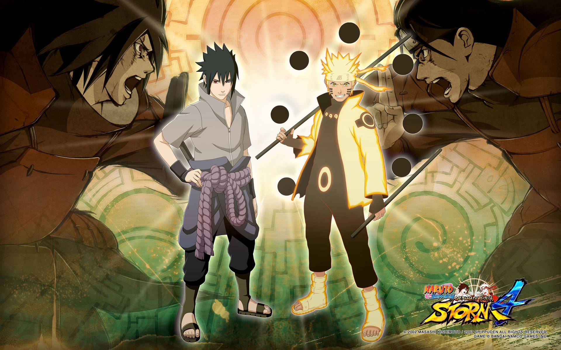 Naruto And Sasuke Final Form Background