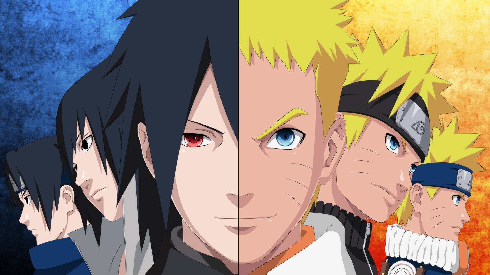 Naruto And Sasuke Growth Background