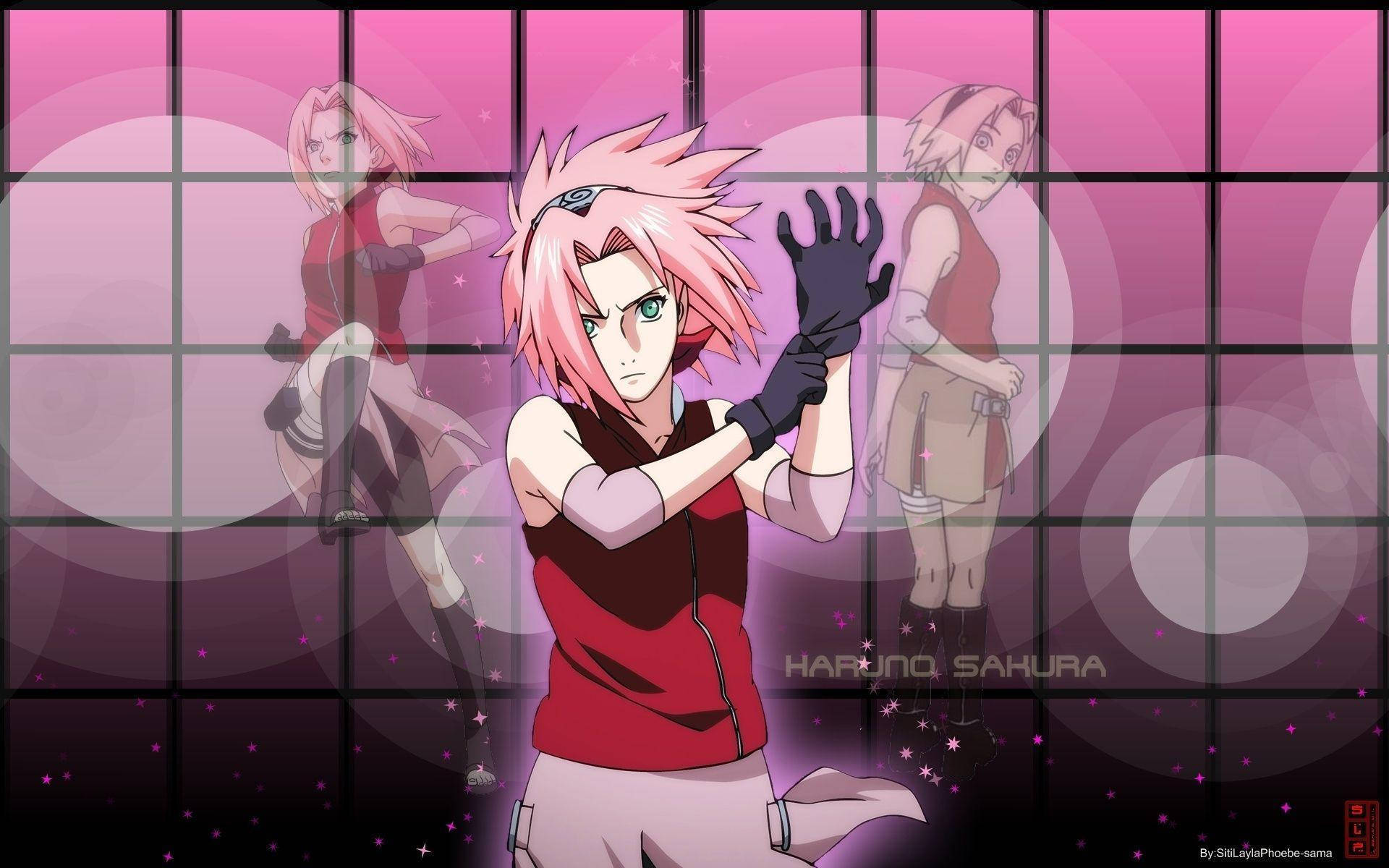 Naruto Anime Fierce Sakura Haruno