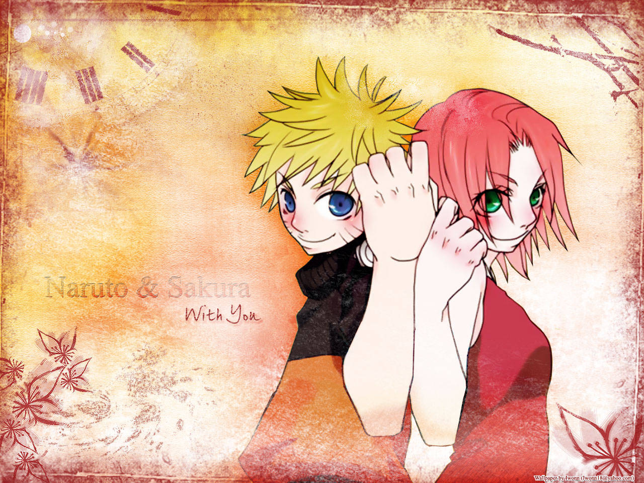 Naruto Anime Sakura With You Background