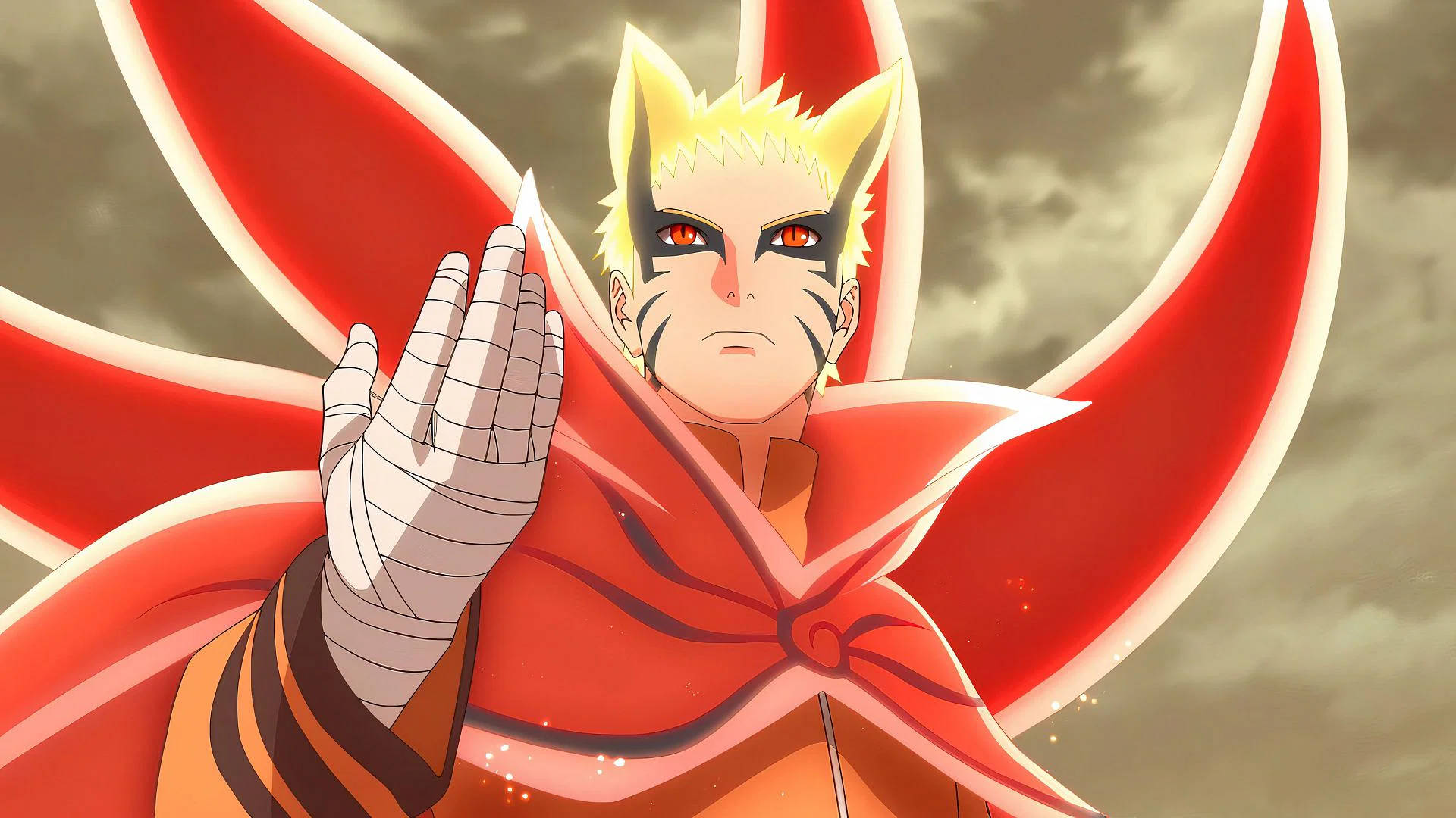 Naruto Baryon Mode Anime Profile Background