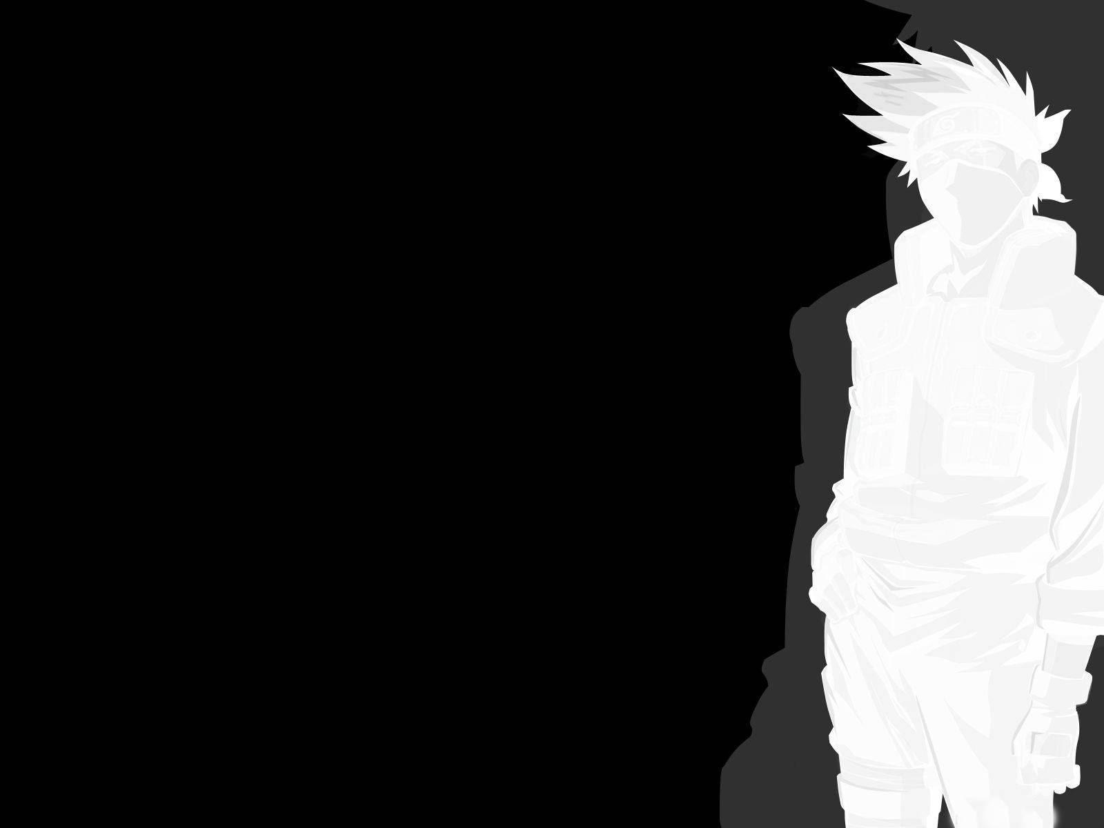 Naruto Black Hatake Kakashi White Shadow