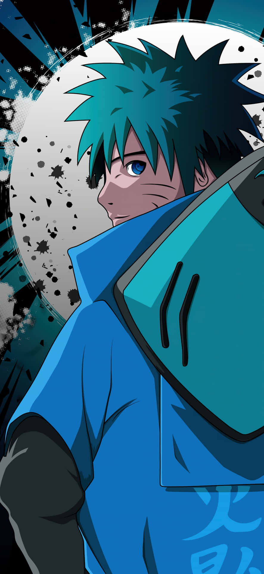 Naruto Blue Energy Aura