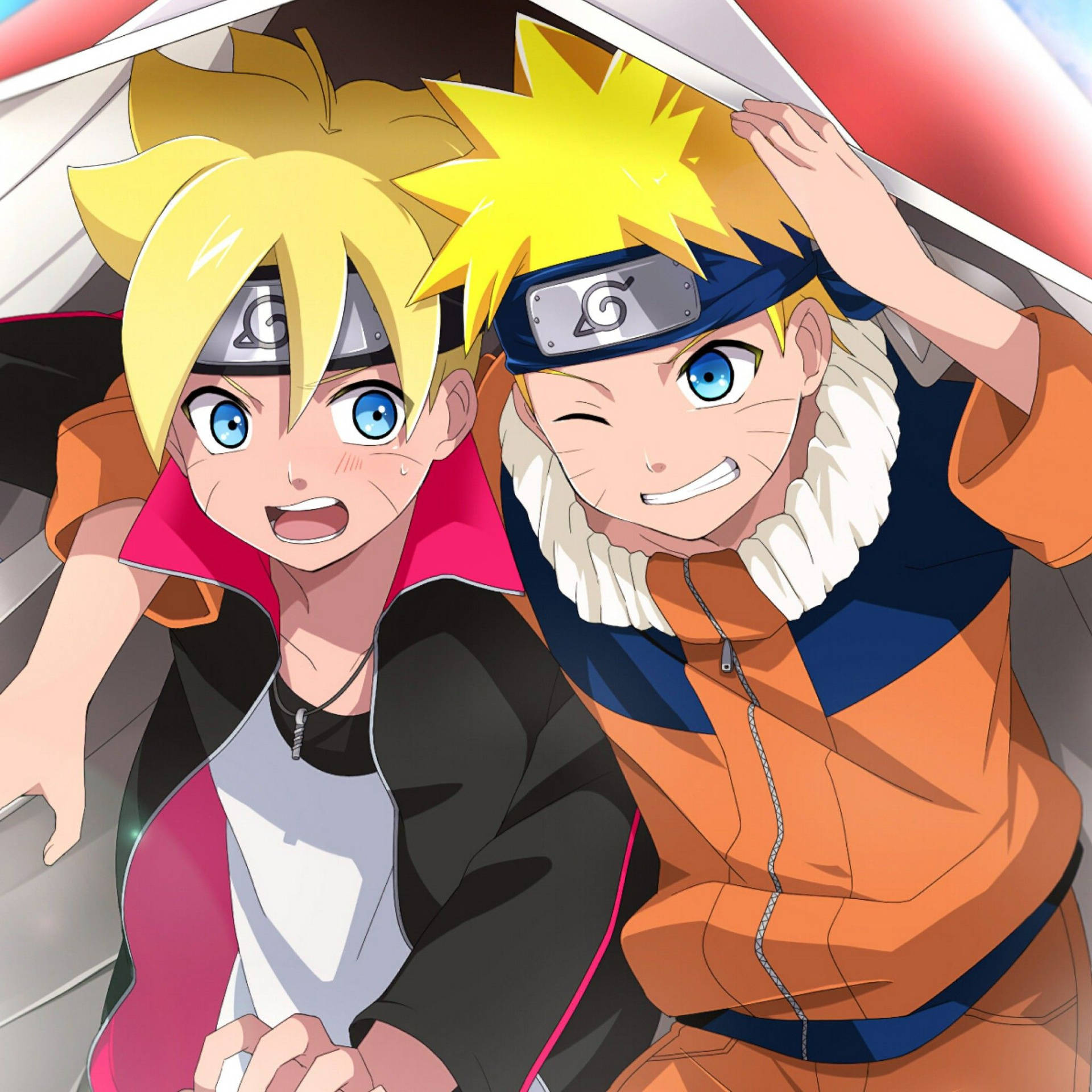 Naruto Boruto Kids Poster Background