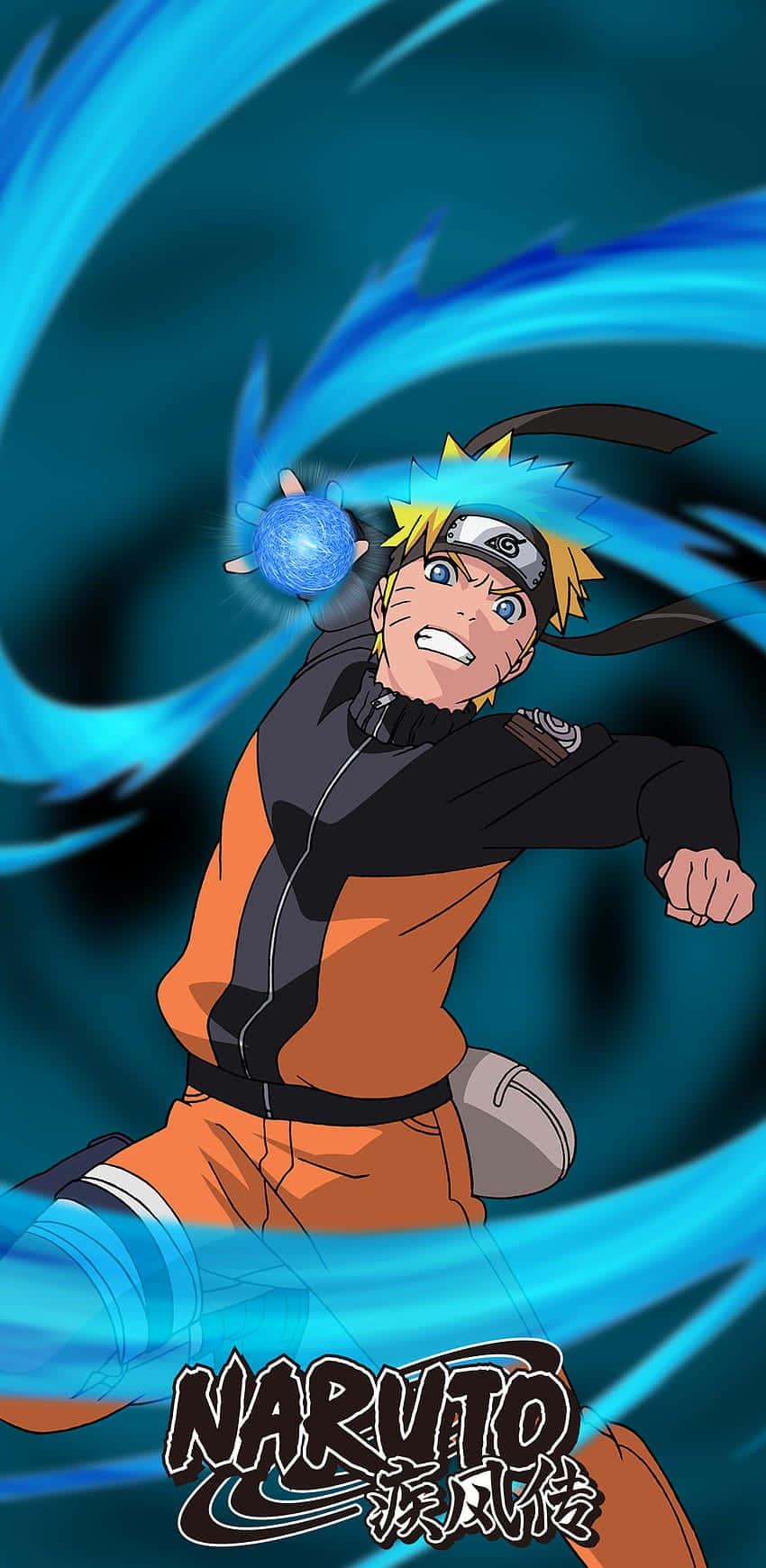 Naruto Chakra Rasengan Background