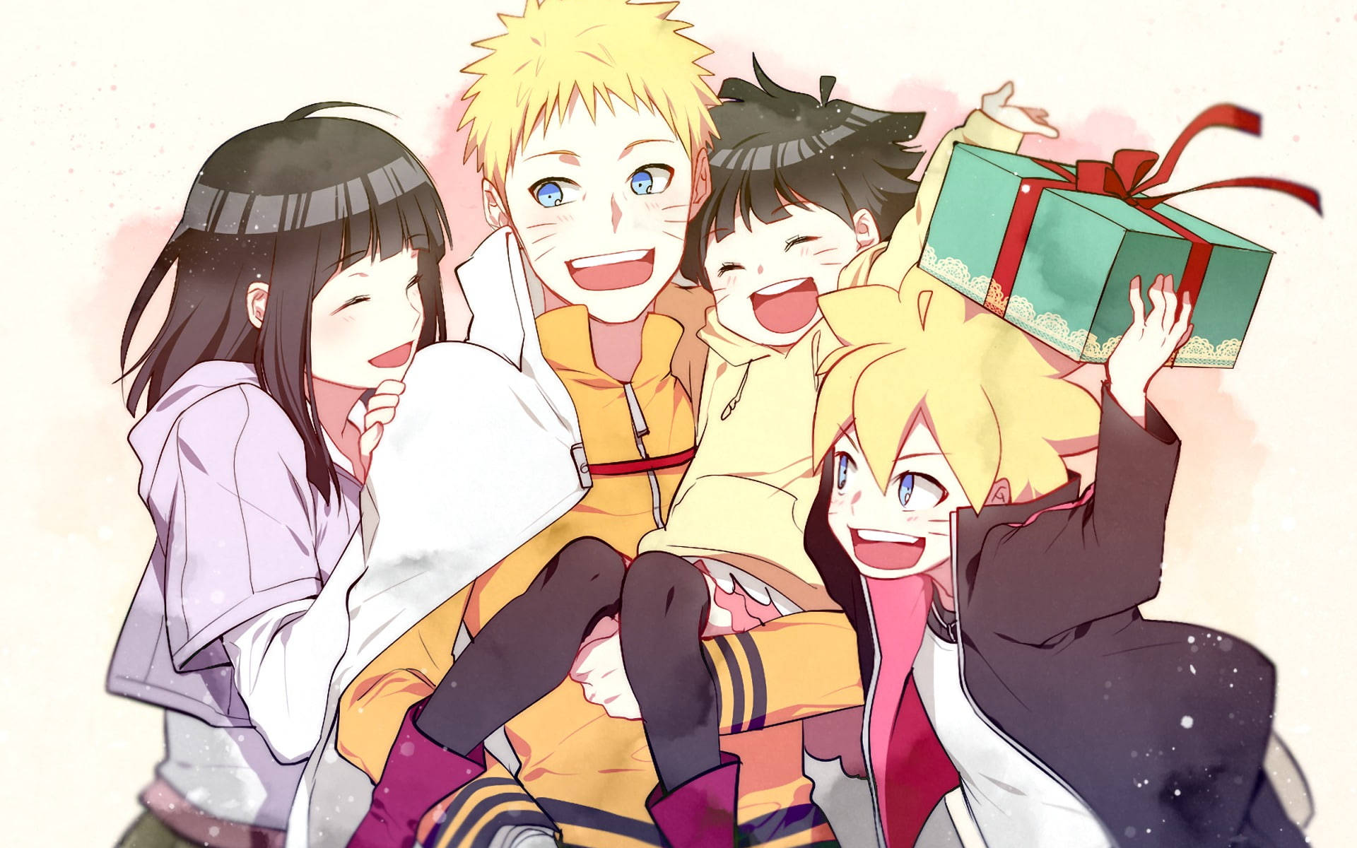 Naruto Characters Family Portrait Background