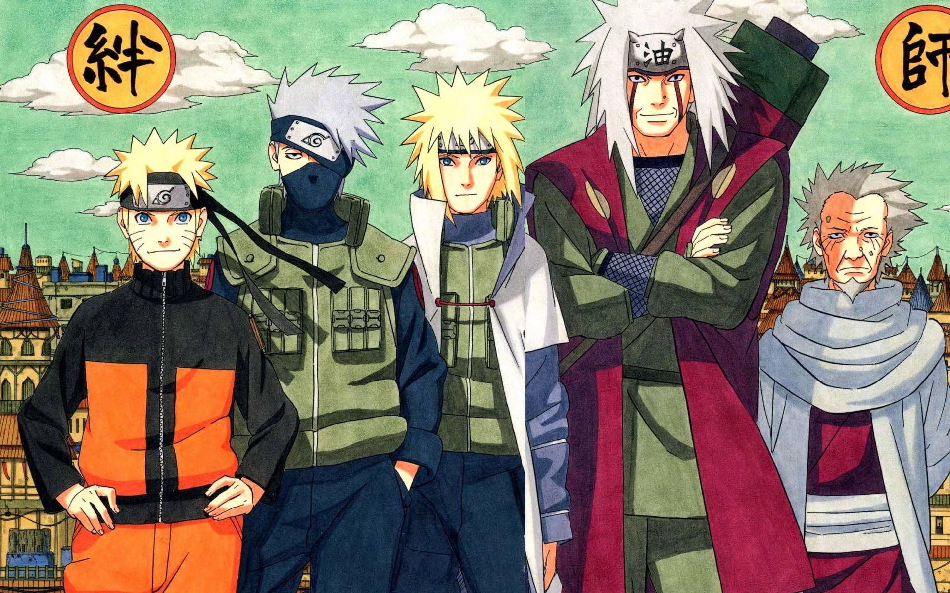 Naruto Characters Konoha Village
