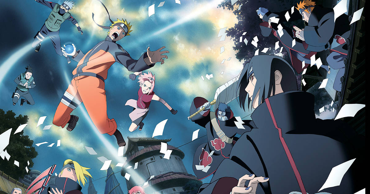Naruto Characters Konoha Vs Akatsuki Background