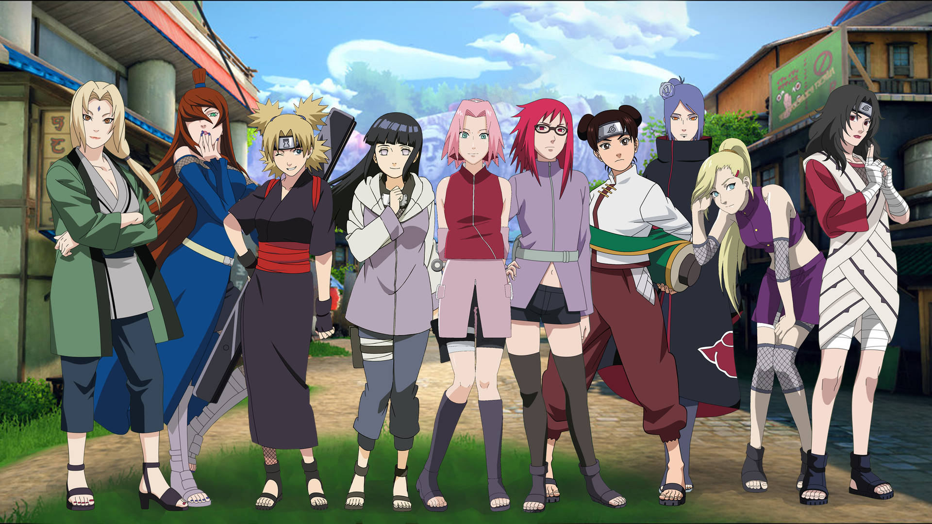 Naruto Characters Strongest Ninja Girls