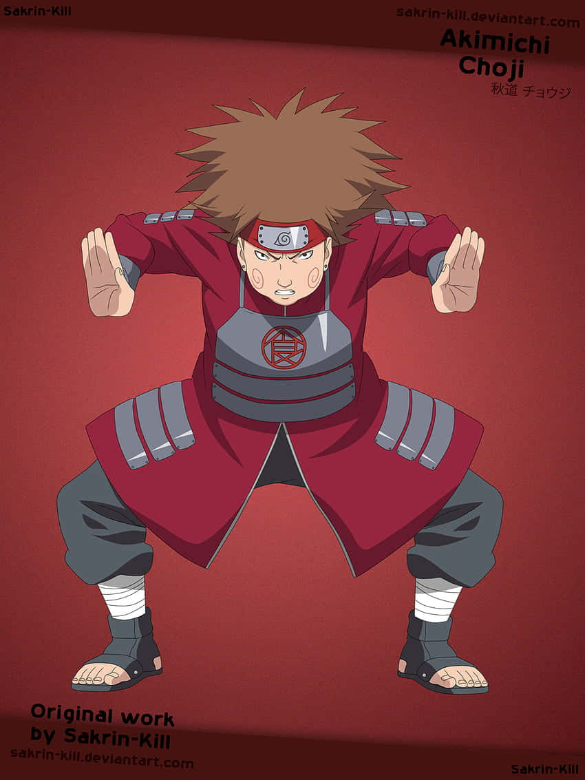 Naruto Choji By Samurai Samurai Background