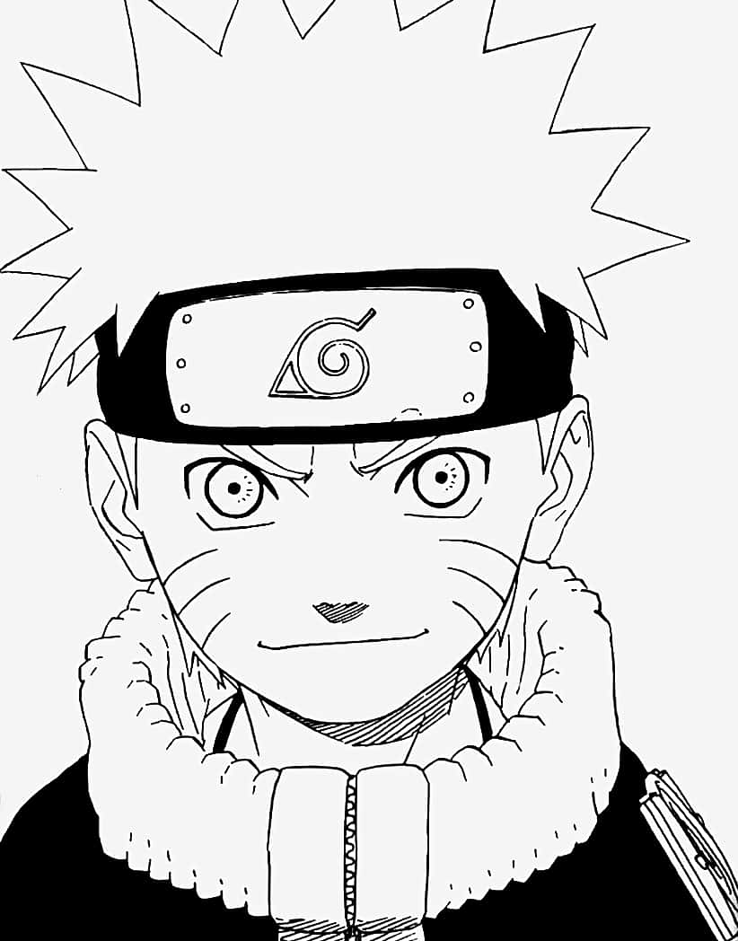 Naruto Coloring Pages - Naruto Coloring Pages Background