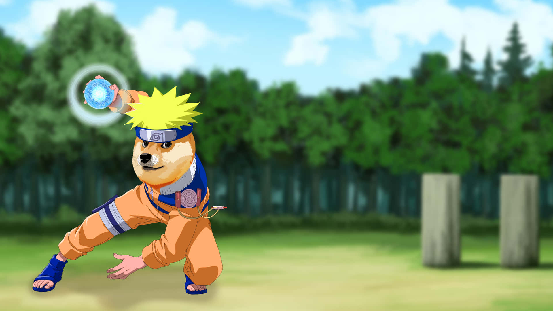 Naruto Doge Background