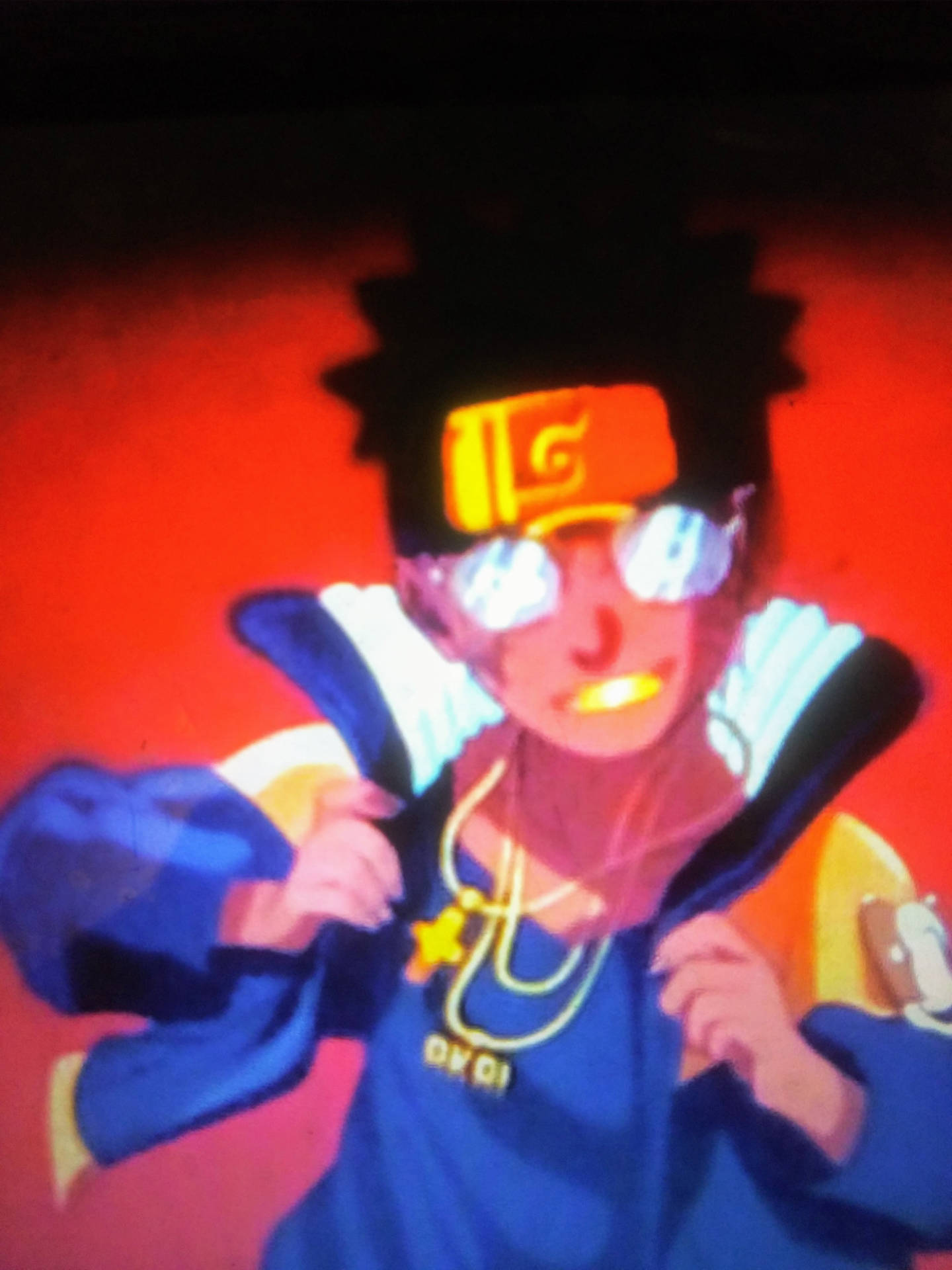Naruto Drip In Hippie Digital Artwork Background