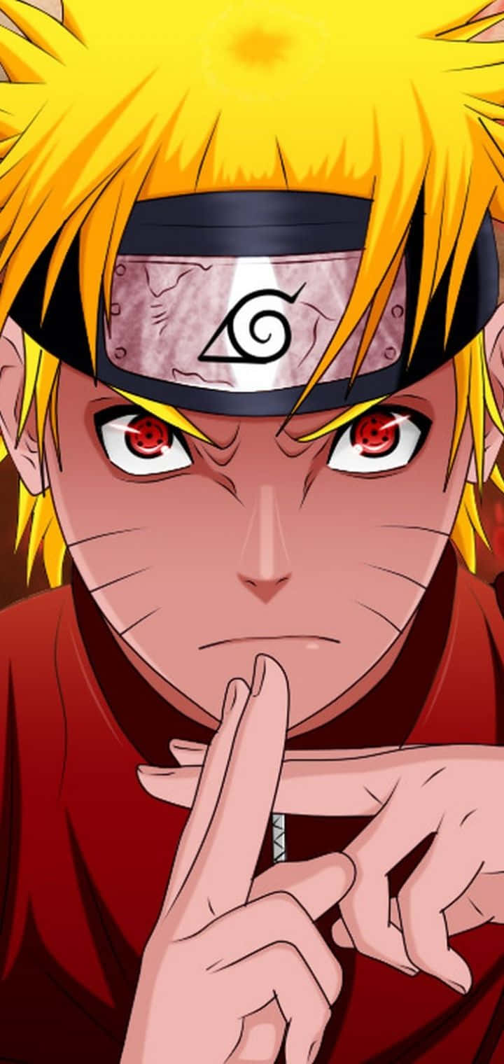 Naruto Face In Full Kyubi Form