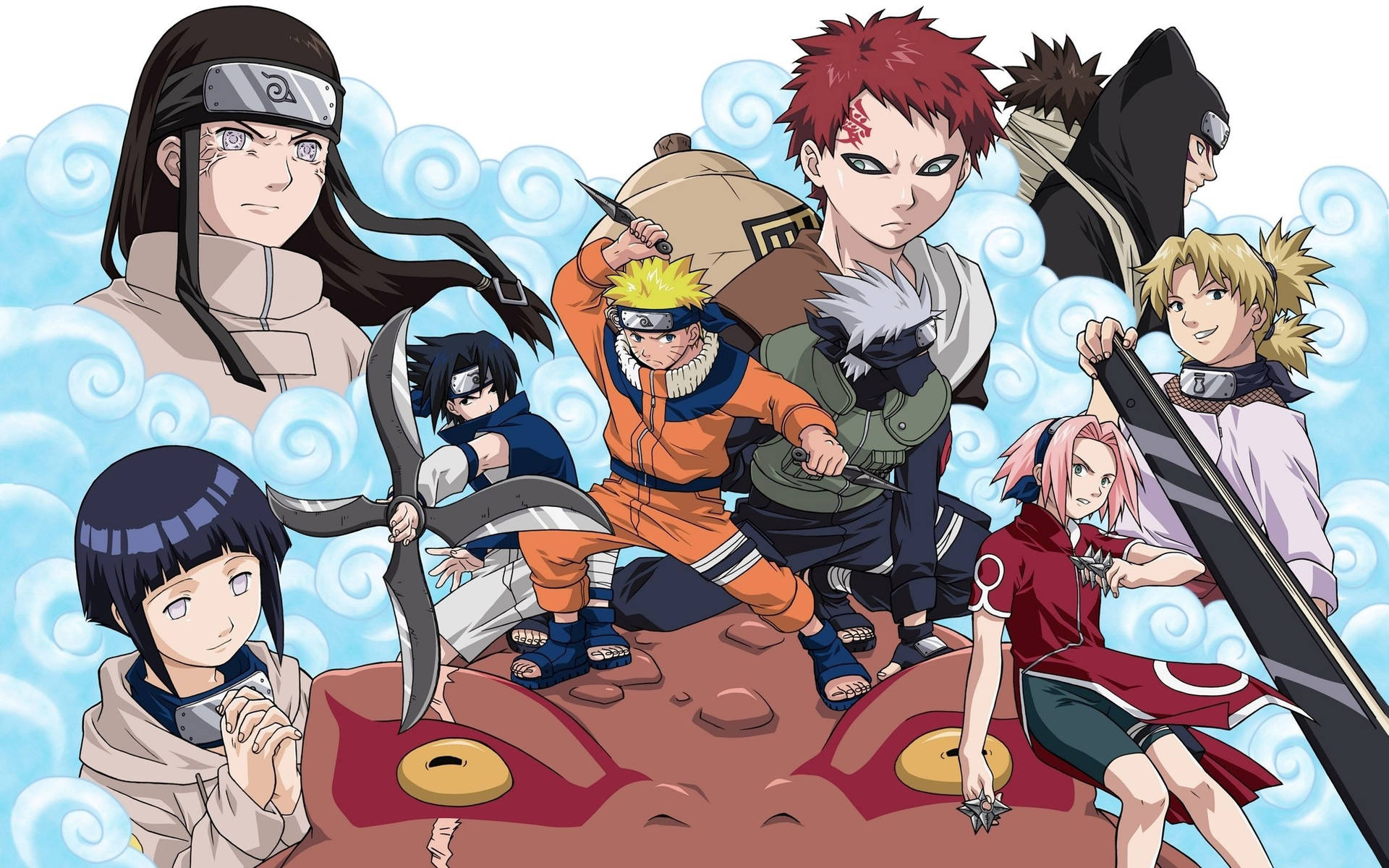 Naruto Genin Characters Background