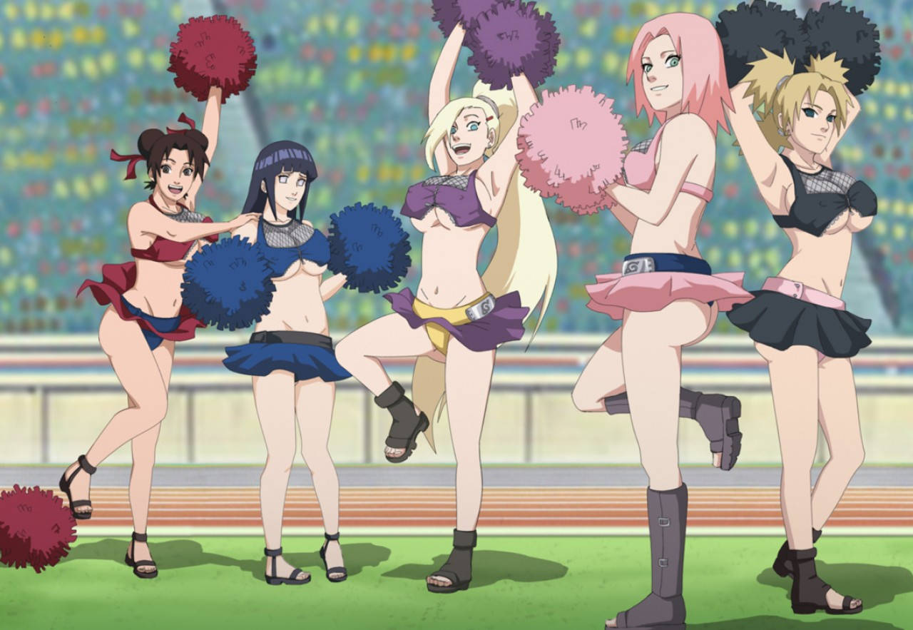 Naruto Girls As Cheerleaders