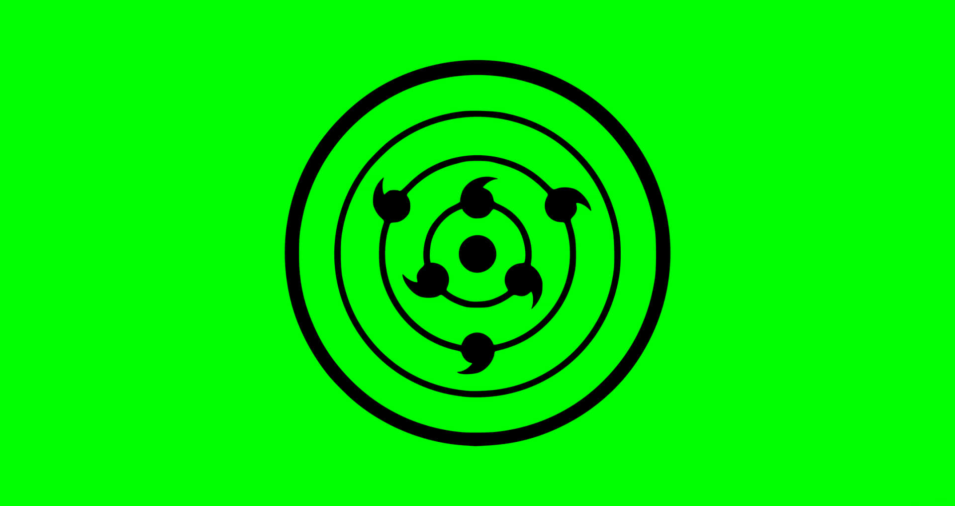 Naruto Green Rinnegan Background