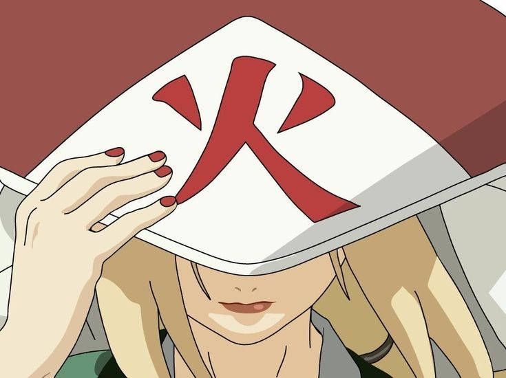 Naruto Hokage Tsunade Senju Headdress Background