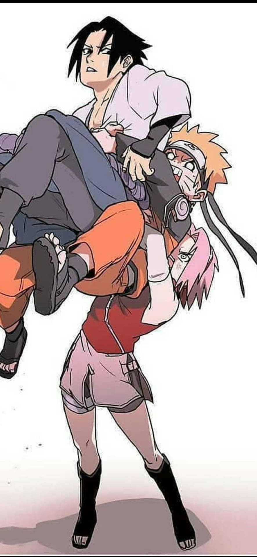 Naruto Iphone Team 7 Lift Background