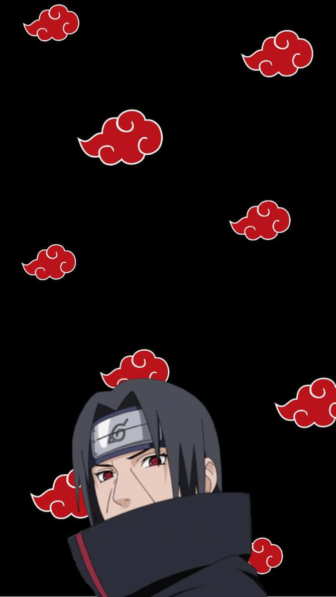 Naruto Itachi And Akatsuki Cloud Design Background