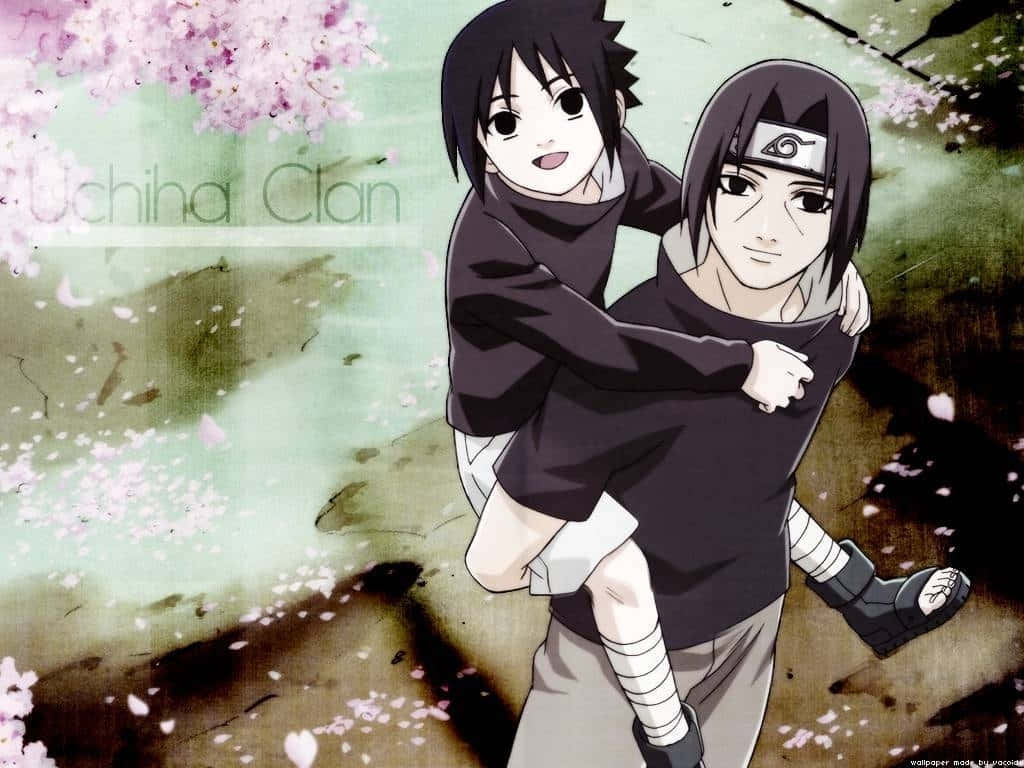 Naruto Itachi And Young Sasuke Background