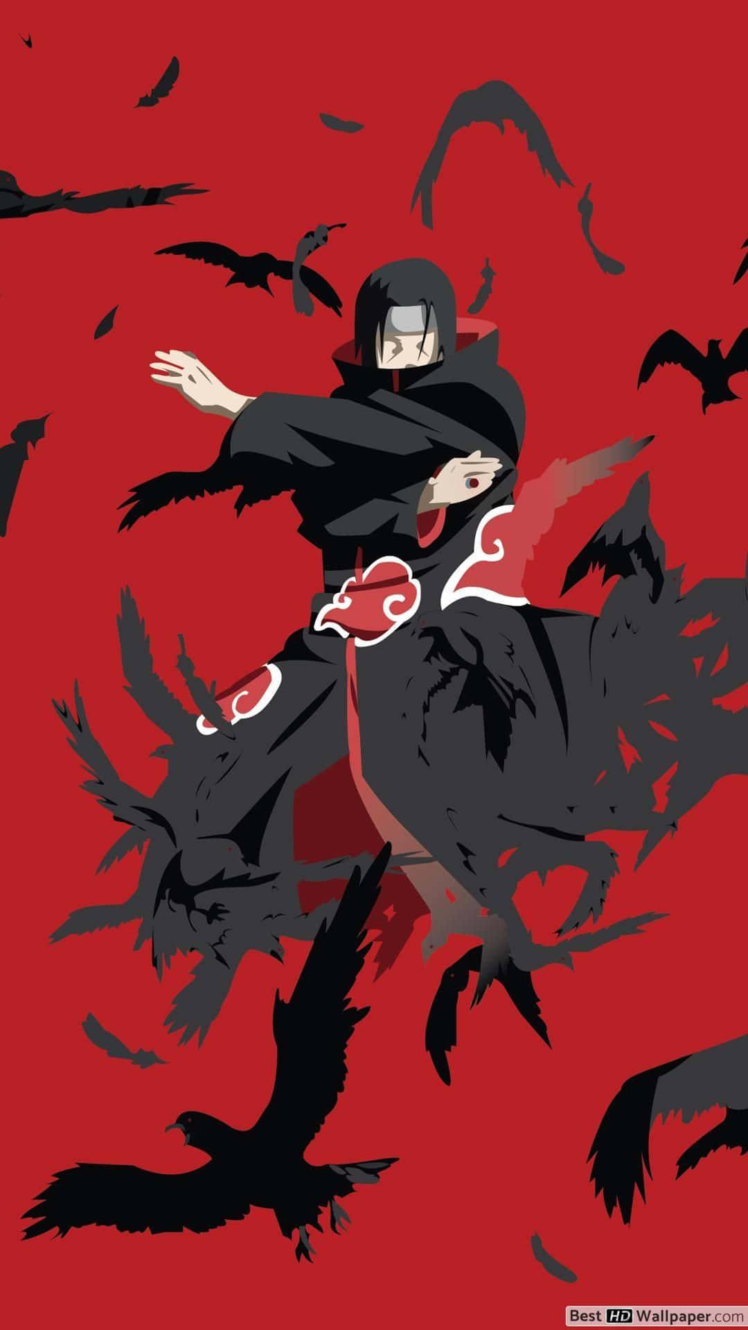 Naruto Itachi As A Powerful Shinobi Background