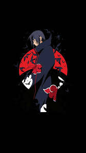 Naruto Itachi Uchiha Black Background